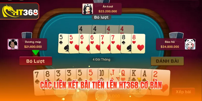 Các liên kết Bài Tiến Lên HT368 cơ bản