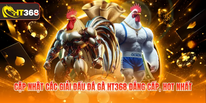 Cập nhật các giải đấu đá gà HT368 đẳng cấp, hot nhất